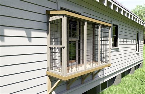 Windows Catio Plans Cat House Plans Windows Cat Kennel Plans Cat Patio ...