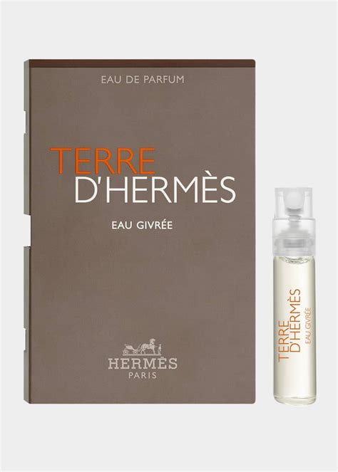 Hermes Terre d'Hermes Eau Givree Eau de Parfum Sample at Checkout ...