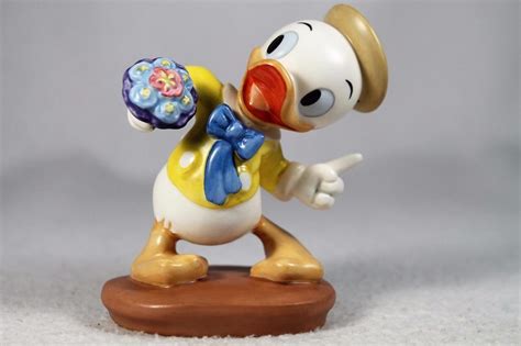 Disney Wdcc Mr Duck Steps Out Tag Along Trouble Nephew Louie Coa