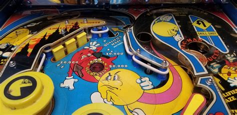 Mr Mrs Pac Man Pinball Machine 1982 Bally Complete Restoration