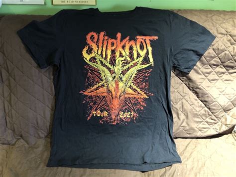 Slipknot Knotfest Roadshow 2021 Tour T Shirt Size LAR Gem