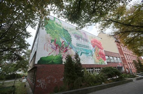 Powsta Pierwszy Botaniczny Mural W Szczecinie Mo Na Go Zobaczy Na