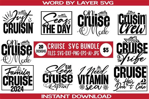 Cruise Svg Bundle Vol 8 Bundle · Creative Fabrica