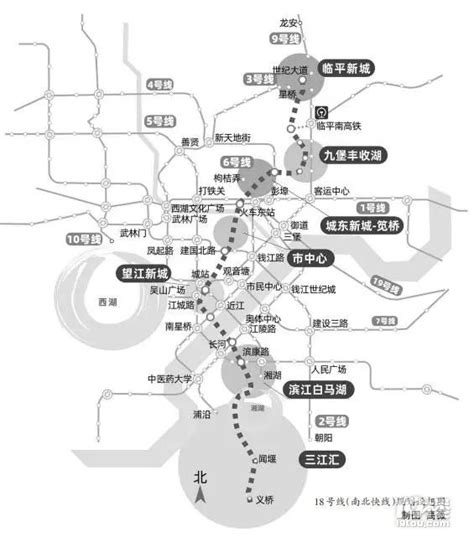 站点确定！杭州地铁四期18号线，临平义桥的世纪利好 购房俱乐部 杭州19楼