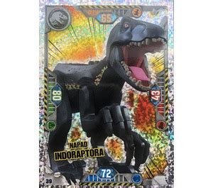 LEGO Jurassic World Trading Card Game Polish Series 1 39 Napad