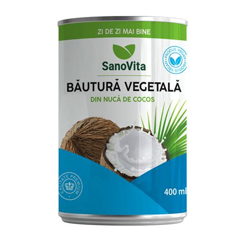 Bautura Vegetala Din Nuca De Cocos Ml Sanovita Dr Max Farmacie