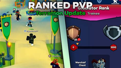 TERRAMON RANKED PVP UPDATE IS INSANE Roblox Roblox