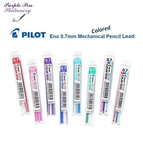 Pilot Color Eno Mechanical Pencil Lead 0 7 Mm PLCR 7 SOLD PER TUBE