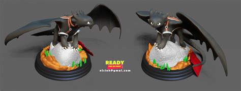 Toothless 3d Model By Sinh Nguyen