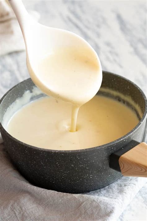 Basic White Sauce Quick No Roux Method Wandercooks