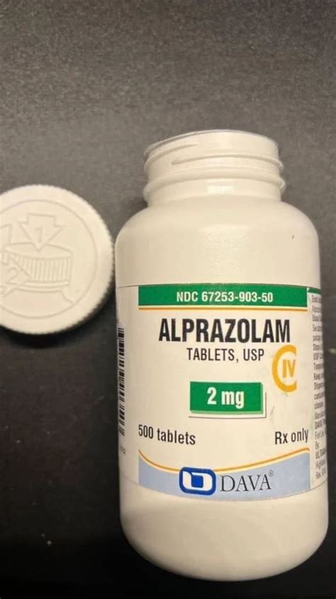 Pfizer Xanax Xr Alprazolam Mg Tablets Non Prescription