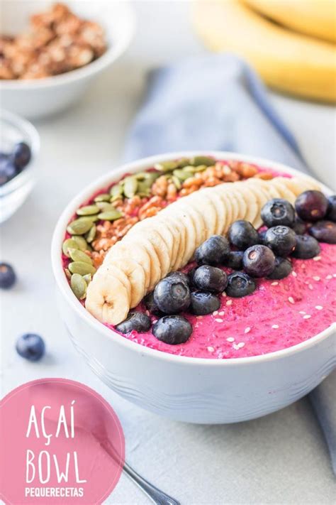 Açaí Bowl la receta más sana con la fruta de moda PequeRecetas