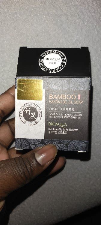 Bamboo Charcoal Soap Skin Manual Essential Oil Soap Cleansing Soap