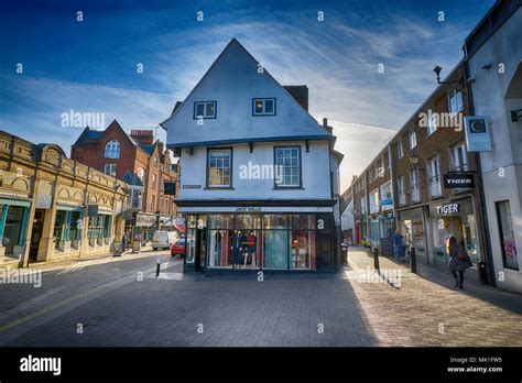 st albans town centre Stock Photo - Alamy