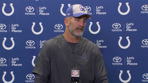 Colts postgame press conference