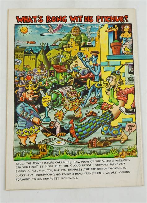 Cloud Comics Fn St Print Jay Kinney Head Imports Underground