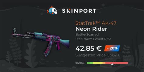 Stattrak™ Ak 47 Neon Rider Battle Scarred Csgo Skinport