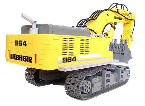 LEGO Liebherr R964C Remote Controlled Model Of Liebherr R9 Flickr