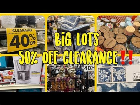 Big Lots Up To Off Clearance Walkthrough Shopwithme