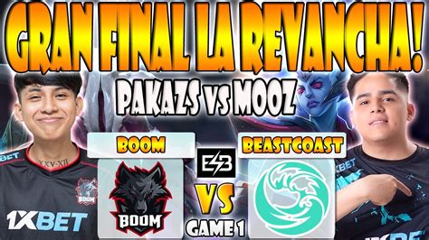 BOOM VS BEASTCOAST BO5 GAME 1 GRAN FINAL PAKAZS SLATEMS VS LUMPY MOOZ