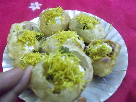 Dahi Sev Puri Chaat | Sweets & Spices