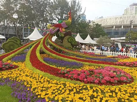 Indahnya Pameran Bunga Di Hong Kong Bikin Mata Gak Mau Kedip