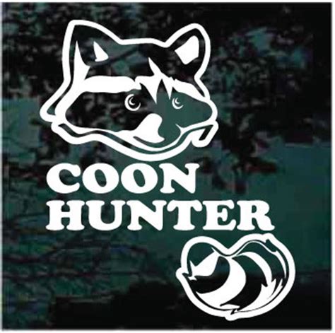 Coon Hunting Decals And Stickers Decal Junky