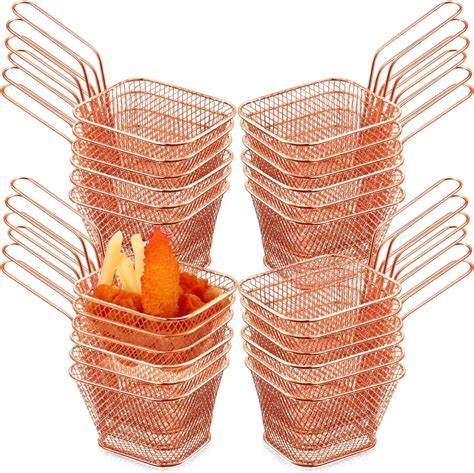 Amazon Pcs Wire Chip Fryer Basket Mini Stainless Steel Chips