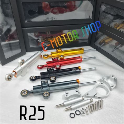 Jual Nui STEERING DAMPER NUI R25 Ninja 250 Fi Old R15 New Vixion New