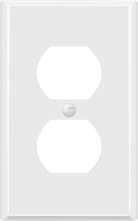 ENERLITES Duplex Receptacle Metal Wall Plate Outlet Cover Corrosion