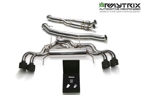 Nissan Gt-r R35 Armytrix Titanium Exhaust Mods Best Tuning Review Price