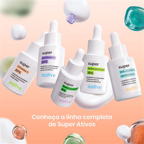 Sallve Super Vitamina C 20 Sérum Facial Redutor de Linhas Beleza na Web