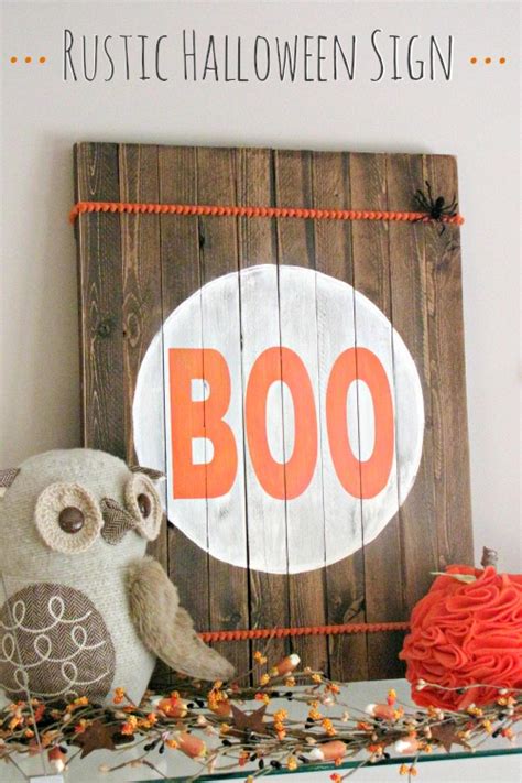 10+ DIY Halloween Signs - Poofy Cheeks