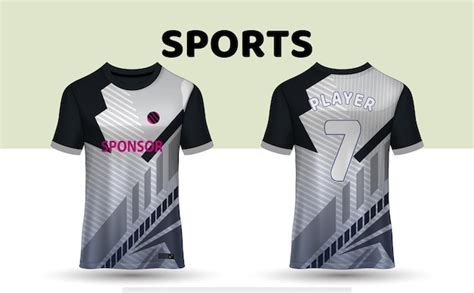 Premium Vector | Sports jersey design