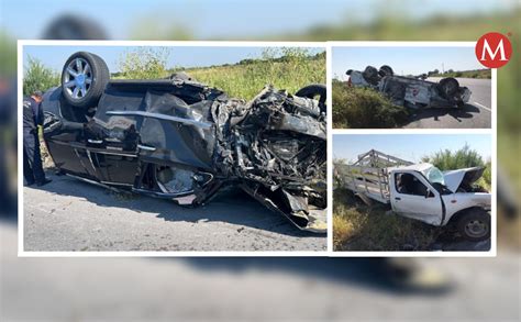 Choque En Carretera De Tamaulipas Deja Dos Muertos Y Dos Heridos Grupo