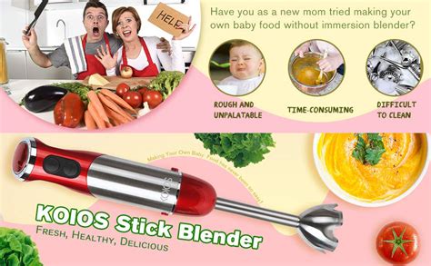 Koios Hb 2046 800w 4 In 1 Multifunctional Immersion Hand Blender Koios