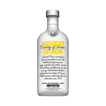 ABSOLUT CITRON 75CL QuintMas Langkawi Sdn Bhd