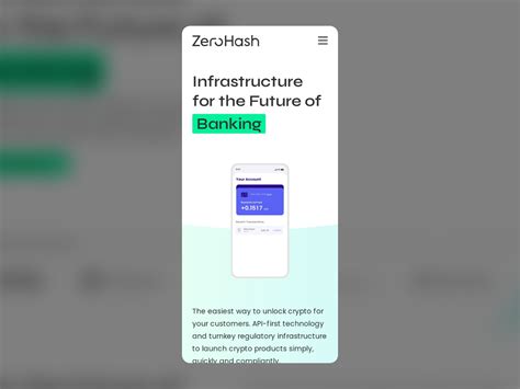 Zero Hash - Awwwards Nominee