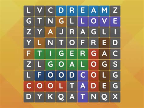 Teka Teki Silang Wordsearch