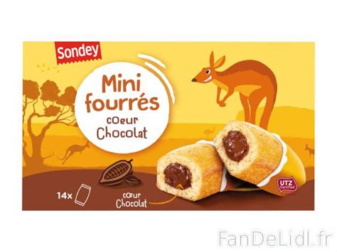 14 Mini Cakes Fourrés Au Produits Alimentaires Fan De Lidl Fr