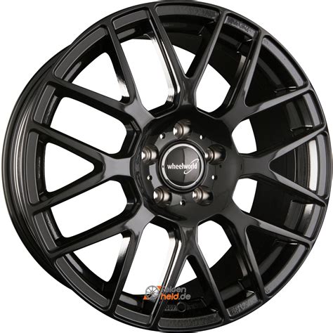 Alufelgen Drv By Wheelworld Wh X Et Schwarz Glanz Lackiert