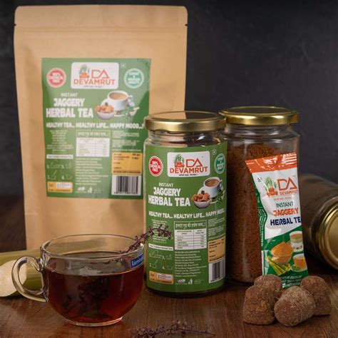 Jaggery Herbal Tea - devamrut.in | 100% Natural Jaggery