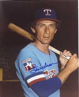 Bud Harrelson autographed 8x10 Photo (Texas Rangers)