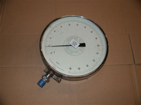 Budenburg Standard Test Gauge, 10" Dia. 80212343 - G&M Tools