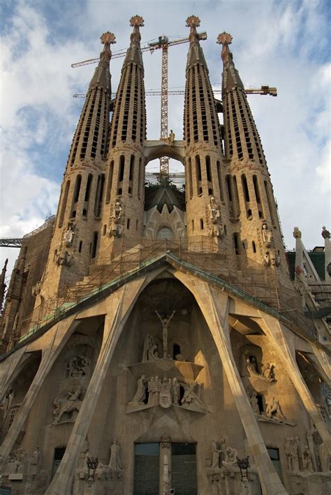 Sagrada Família Passion façade Sagrada Família Passion Flickr