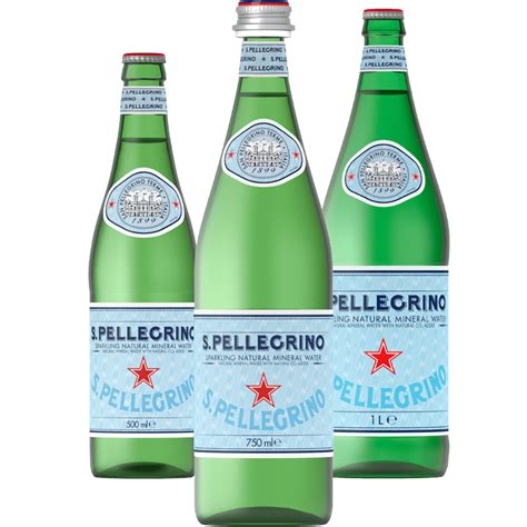 S Pellegrino Mineralwasser In Glasflaschen Sanpellegrino