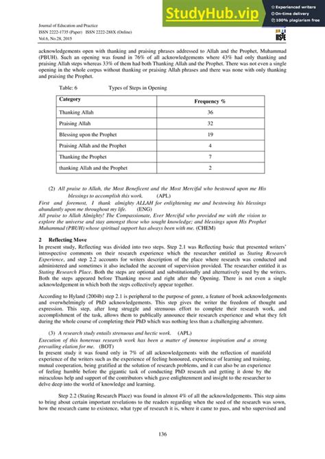 An Investigation Of Generic Structures Of Pakistani Doctoral Thesis