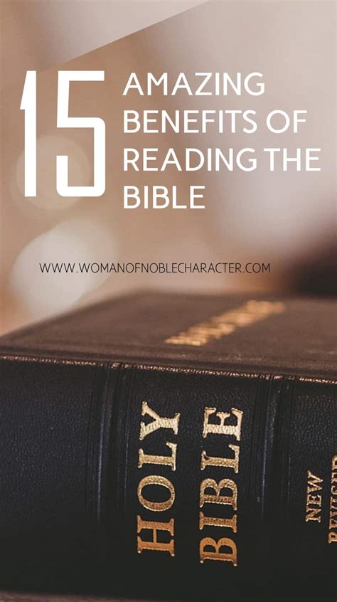 15 Benefits Of Reading The Bible To Nourish Your Spirit