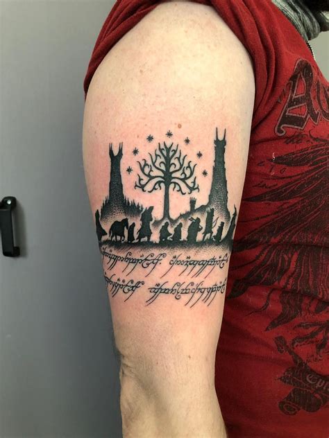 Lord Of The Rings Tattoo Lord Of The Rings Tattoo Tolkien Tattoo