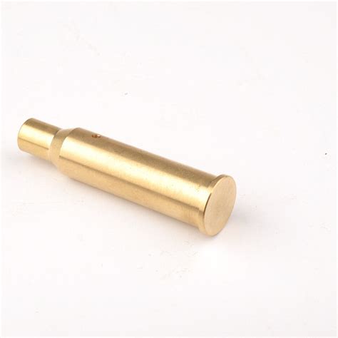 US 308 243 7 62x54R Red Laser Bore Sight Brass Cartridge In Chamber